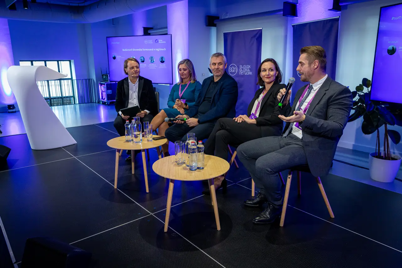 Diskusia na Summite Slovak Global Network